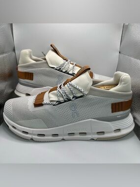 On Running Cloudnova Athletic Shoes Sneakers Women's Size 9.5 US Pearl Brown